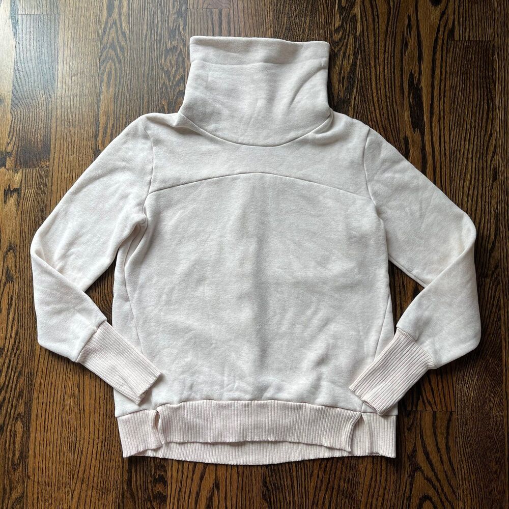Alo Yoga Haze Long‎ Sleeve Funnel Neck Pullover Sweatshirt Size M